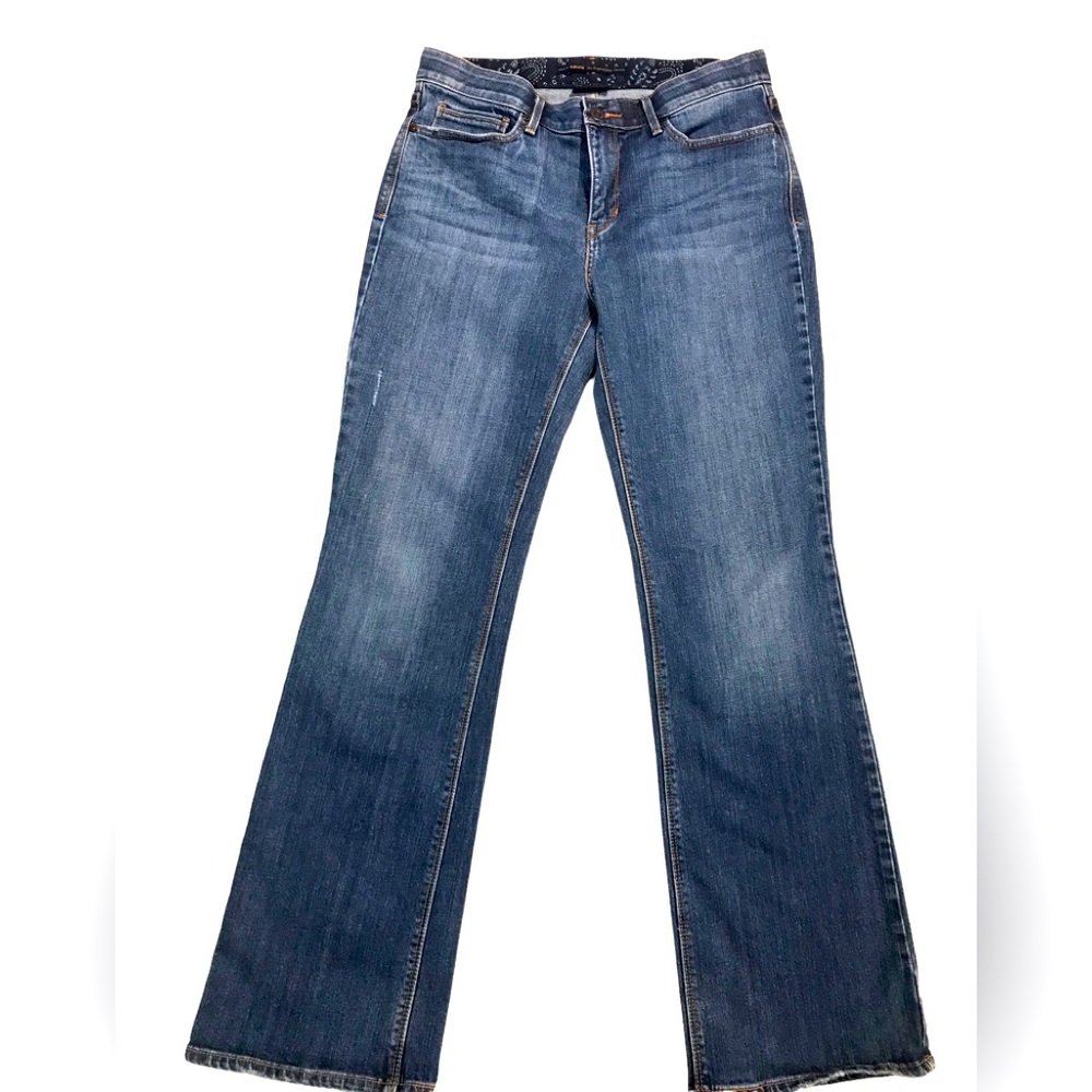 Levi’s 525 The Original Jean Dark wash Boot  Cut mid rise jeans size 10